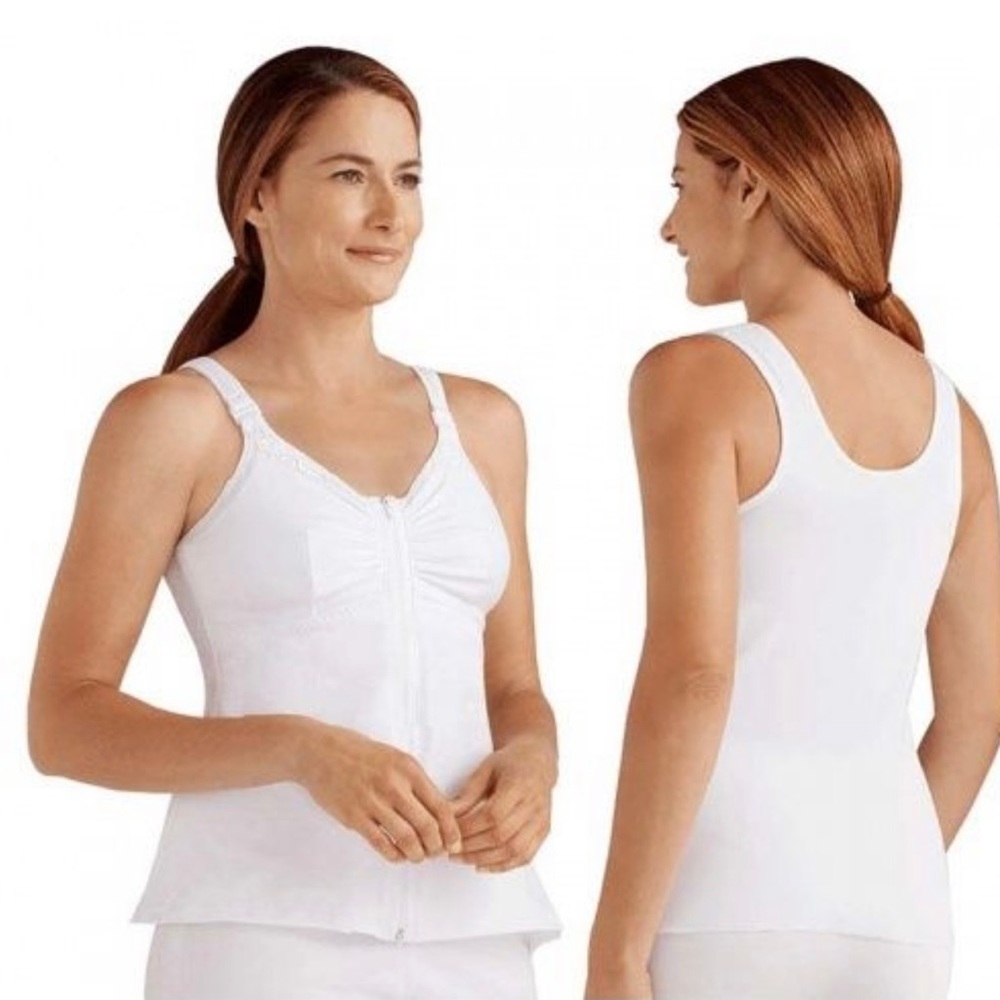 Amoena Hannah Post Surgery Front Close Camisole